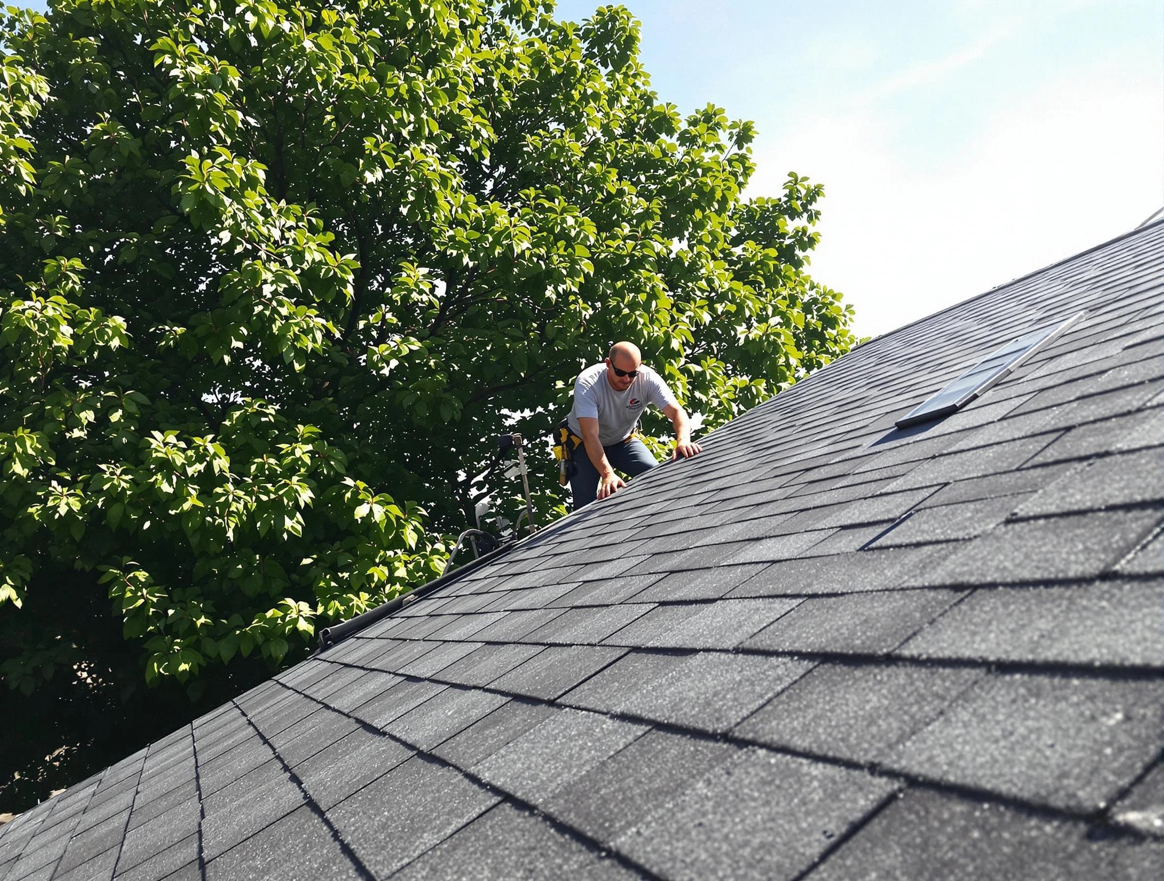 Certified roofers from North Royalton Roofing Company working in North Royalton, OH