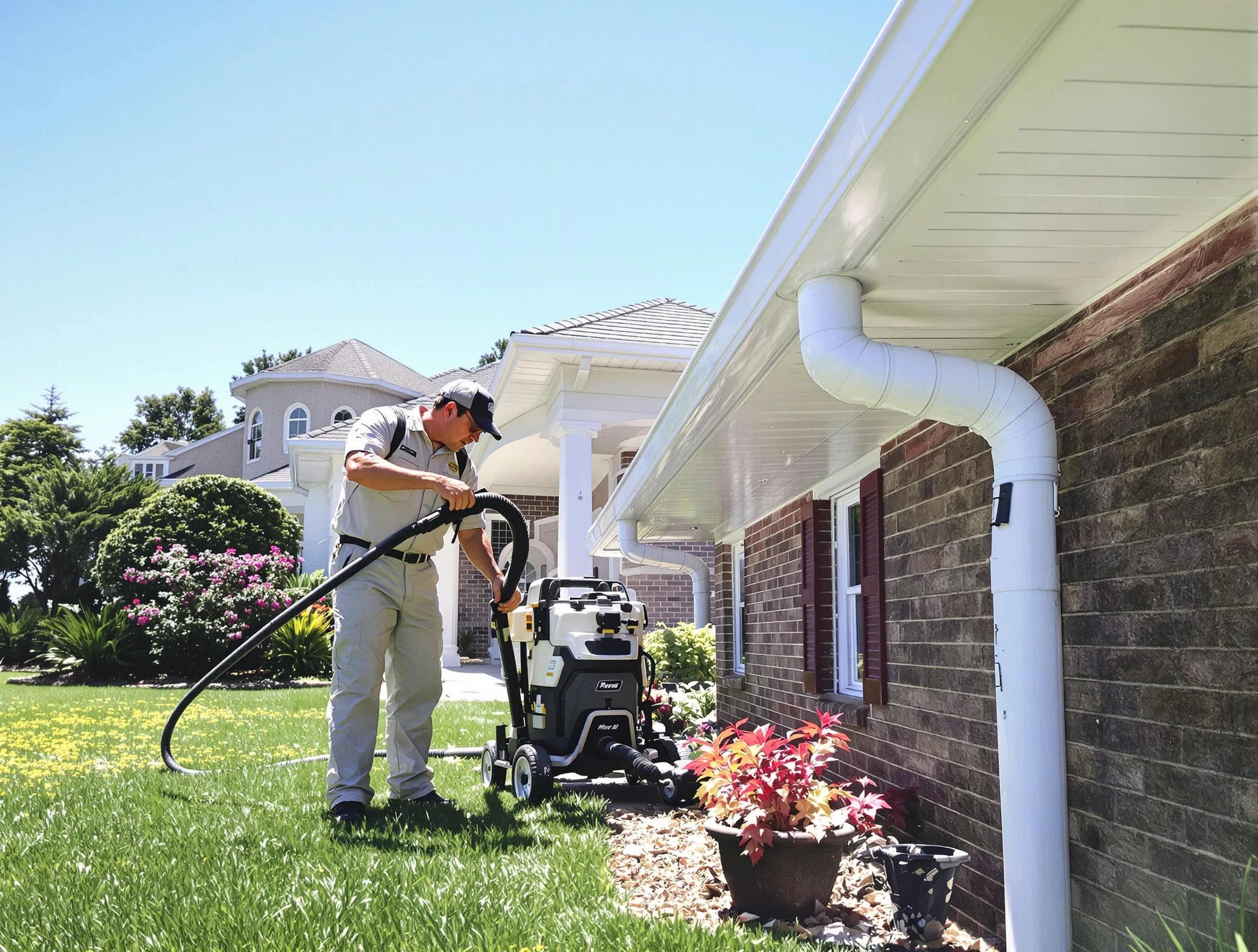 Downspout Cleaning in North Royalton